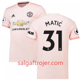 Manchester United Fodboldtrøjer Matic 31 Udebanesæt 2018/19 Kort ærmer